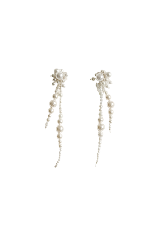 Pearly Squid Earring